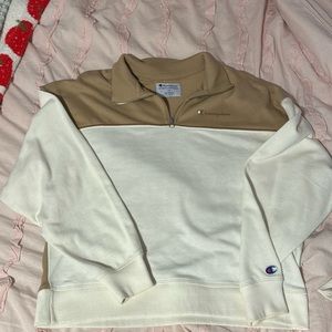 Cream&Coffee Champion Quarterzip